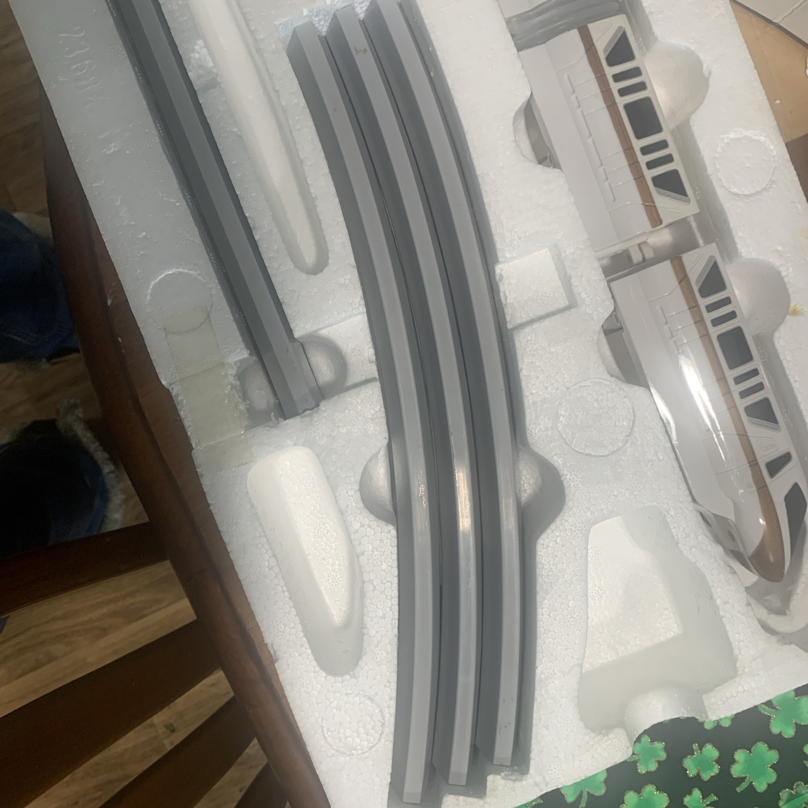 Walt Disney World Orange Line Monorail 14 FT Track Headlights & Sound Battery Op