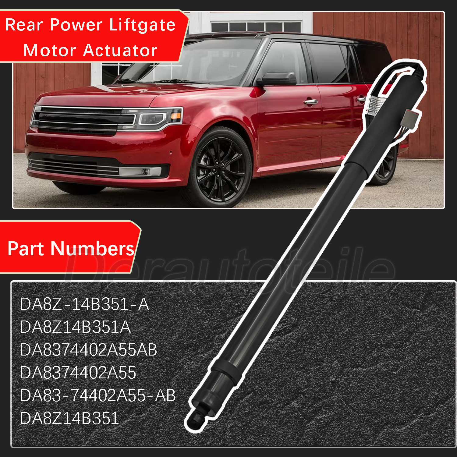 For 2013-2019 Ford Flex Power Liftgate Trunk Shock Motor Actuator DA8Z-14B351-A