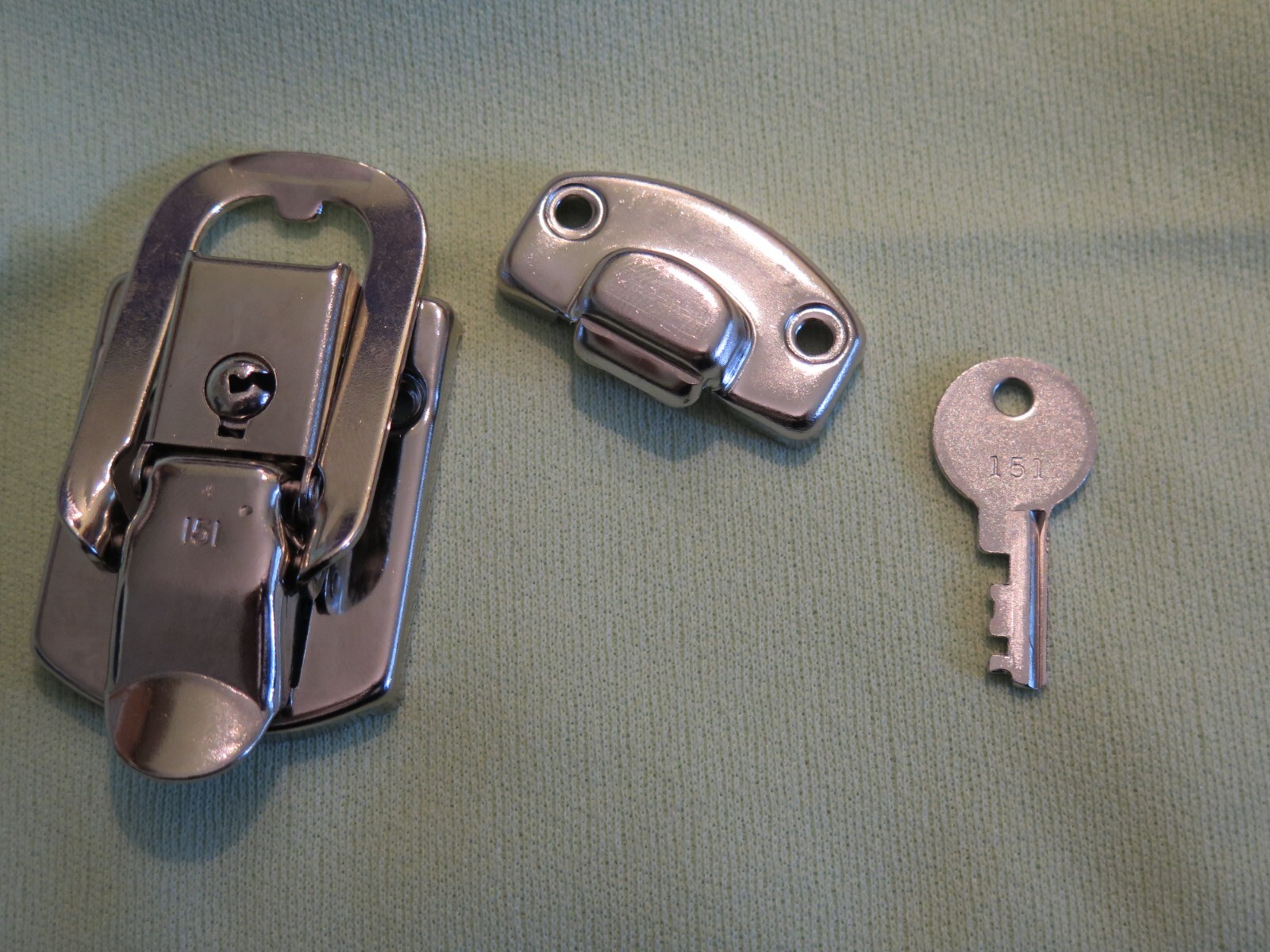 Vintage NOS 3" USA Excelsior latch for tool box Remline Gerstner machinist chest