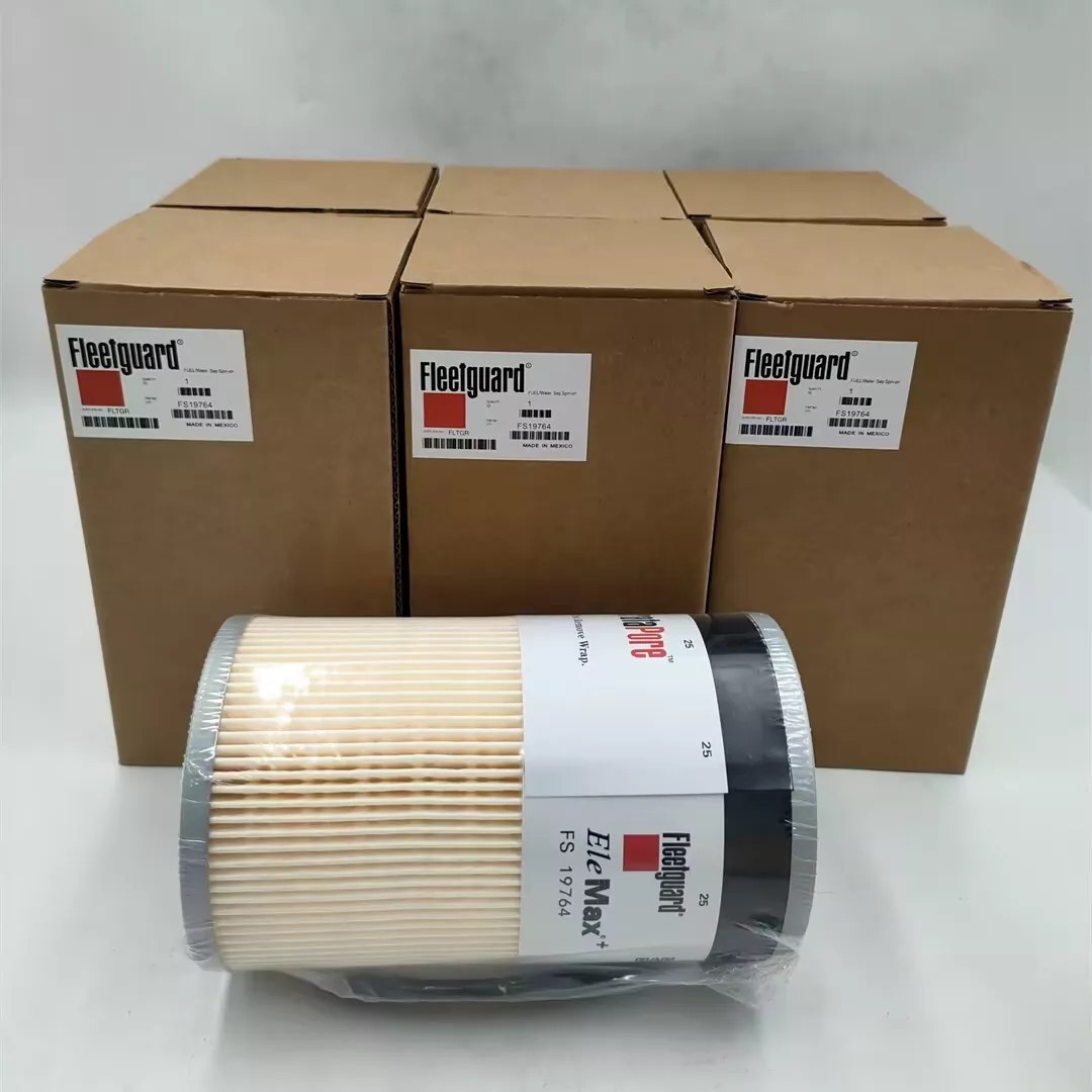 6PCS Genuine FS19764 Fleetguard Cummins Fuel Filter with Water Separator US New