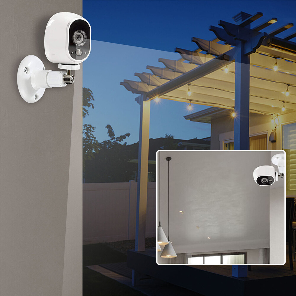 Wall Mount Holder Bracket For Ring Stick Up Cam Wired/Battery Security Camera