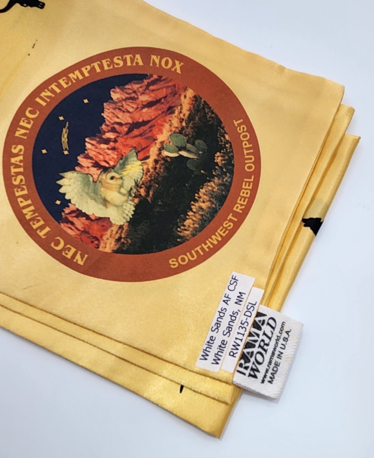 Vintage Military Aviation USAF Rakkel Rama World Flight Scarves Air Force Scarf