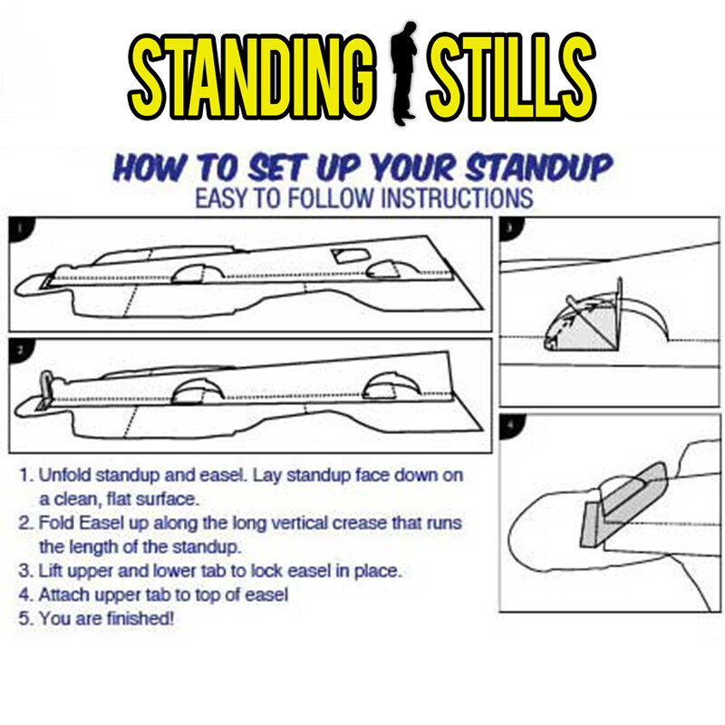 ELVIS PRESLEY BLUE SUIT Suede Shoes CARDBOARD CUTOUT Standup Standee Poster F/S