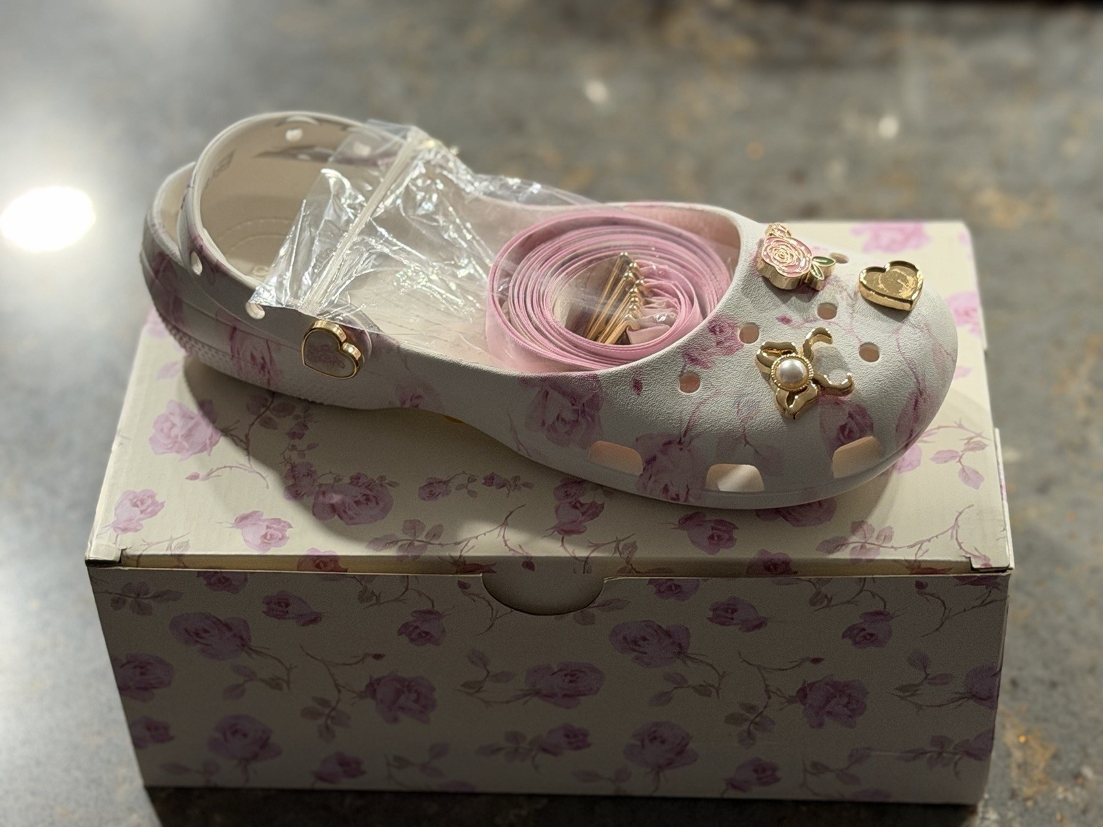 🩰💗 LoveShackFancy x Crocs – Classic Ballet 💗🩰 W6 W7 W8 W9 IN HAND
