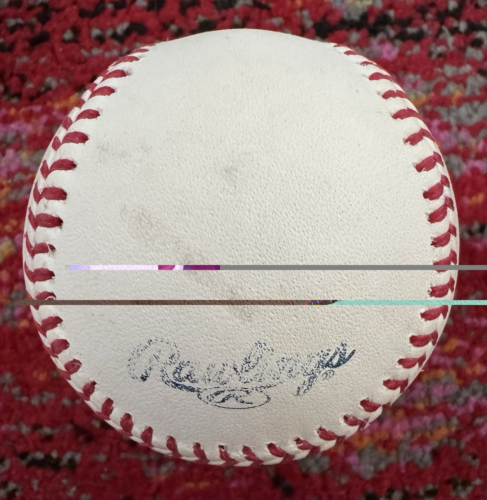 Jerry Remy Autographed Game Used OMLB Selig Baseball