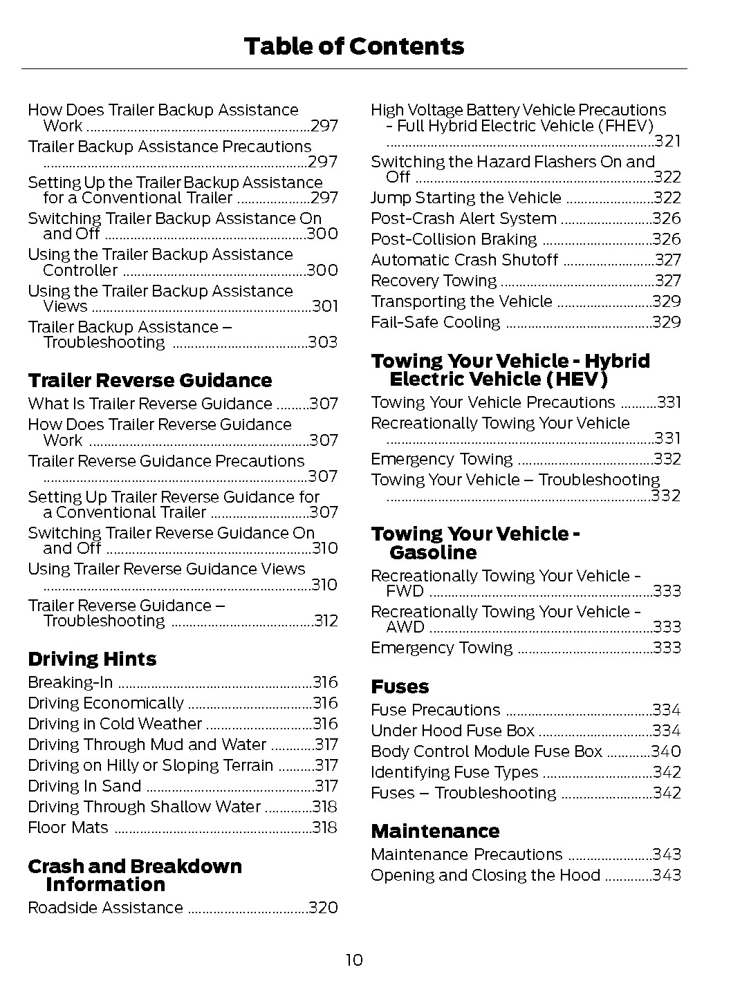 2026 Ford Maverick Owners Manual User Guide - FULL COLOR PRINTED