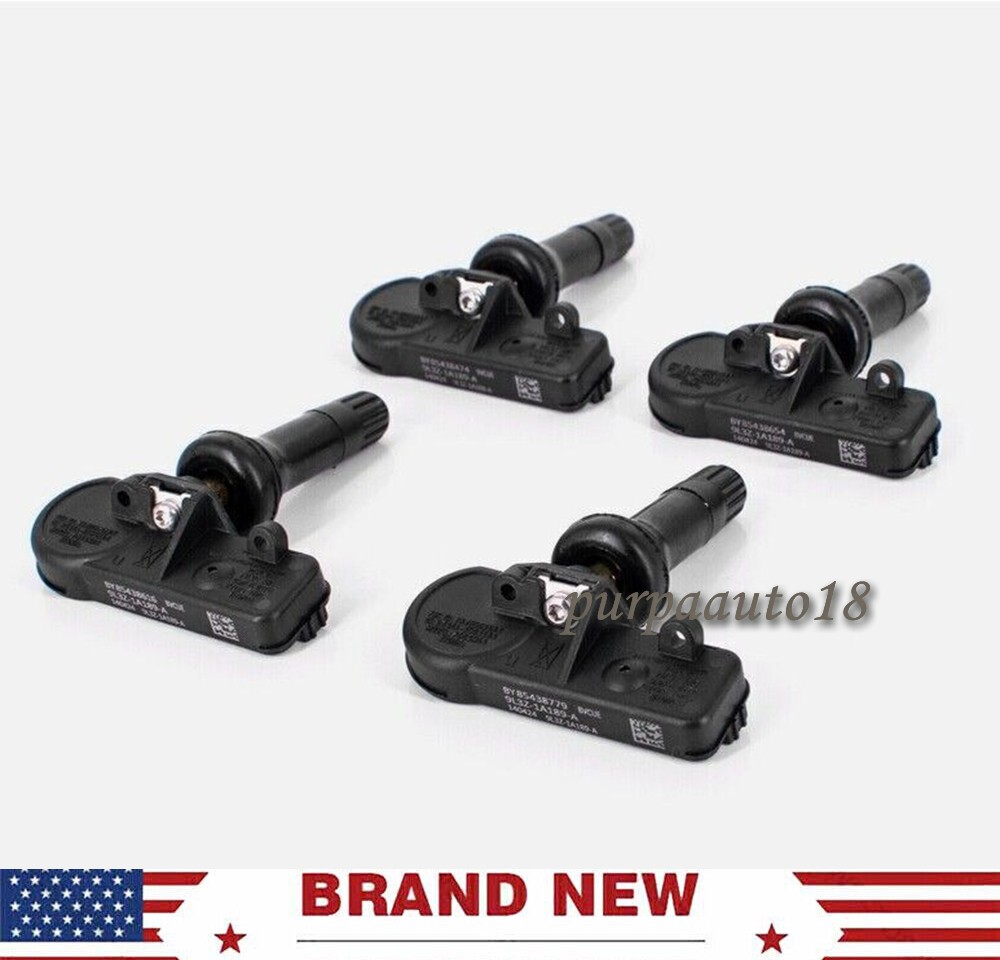 4PCS TPMS-12 Genuine TIRE PRESSURE MONITORING SENSOR 9L3Z-1A189-A OEM Original