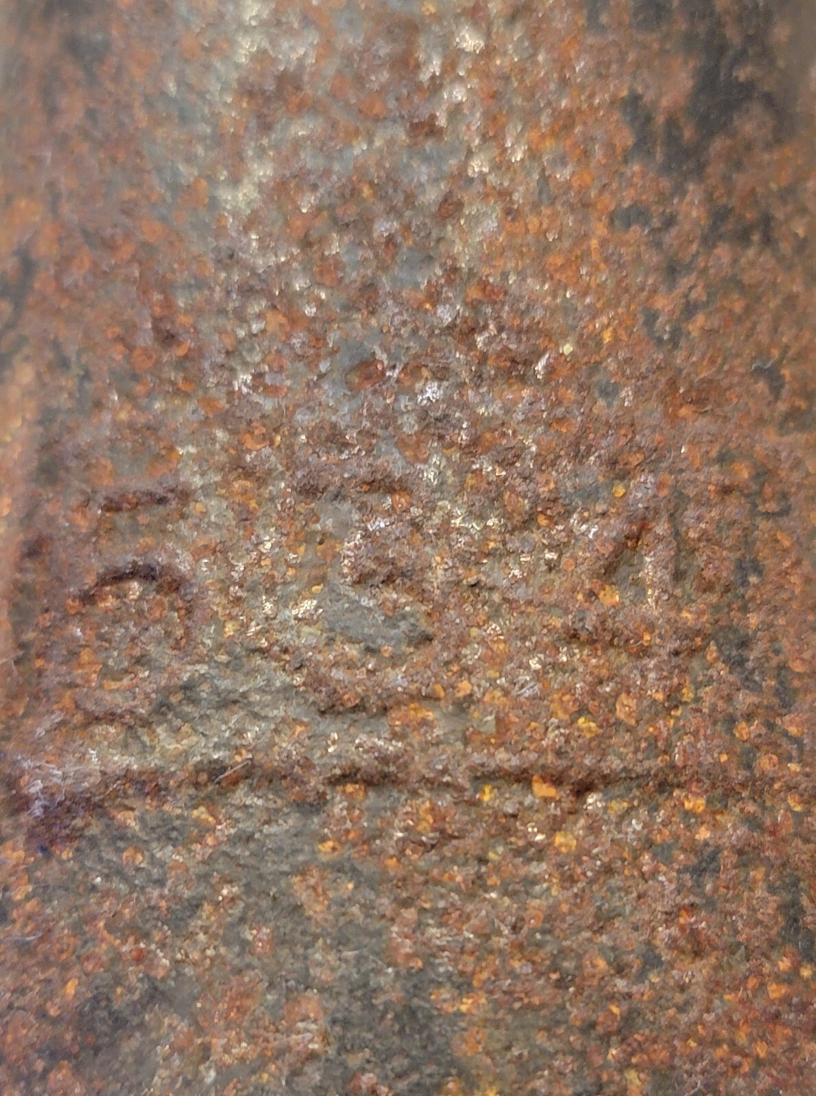 Curious Antique 9" Cast Iron Cross Bollard Mooring/Hay Budden/Nautical? MARKED