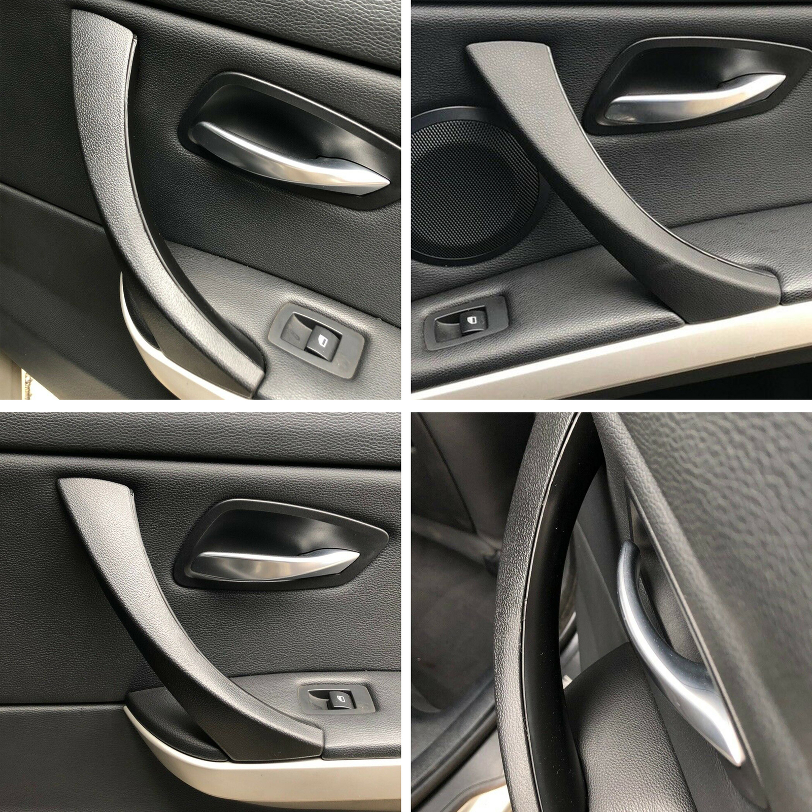 Right Inner Door Panel Handle Pull Outer Trim Cover For 2004-12 BMW E90 E91 328i