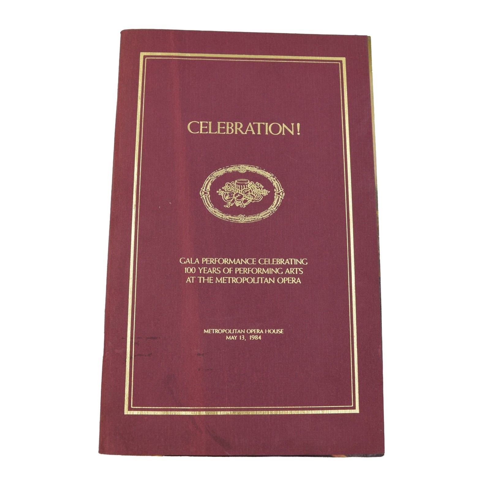 Met Opera 100 Years Performing Arts Gala 1984 Stagebill American Ballet Theatre