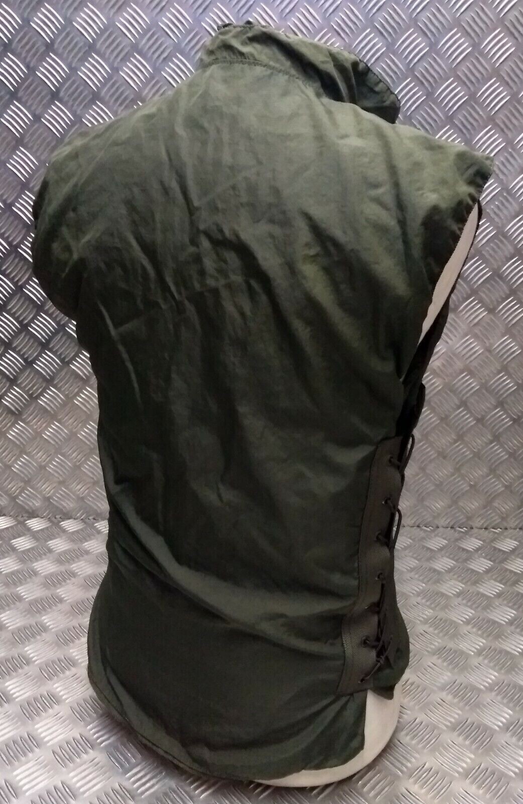 Genuine Military Issue 1980's IDF Flak Vest Cover Overdyed OD Green Airsoft