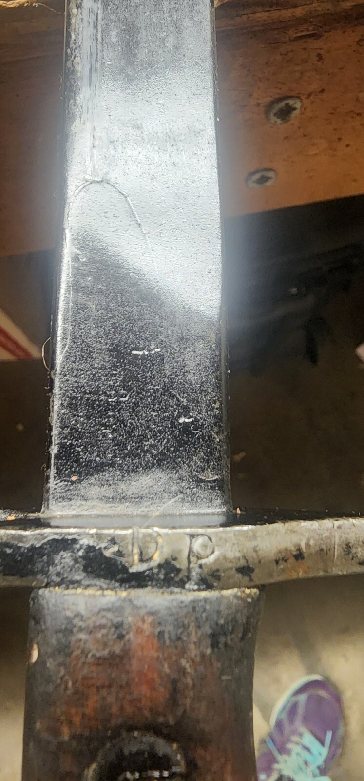 Vintage Original ENFIELD SMLE MKIII SWORD 12" Blade BAYONET with Scabbard #2