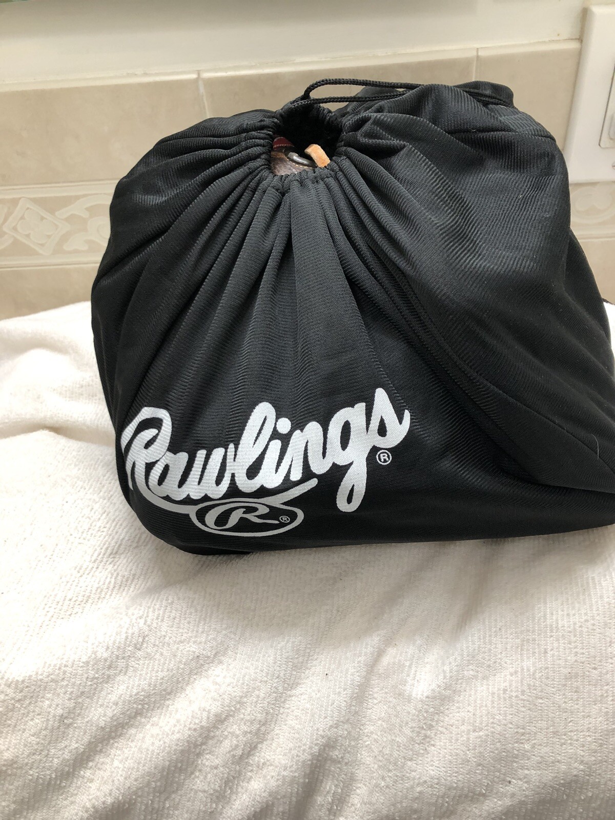 Rawlings 13 X 11 Inch Baseball Softball Drawstring Glove Bag