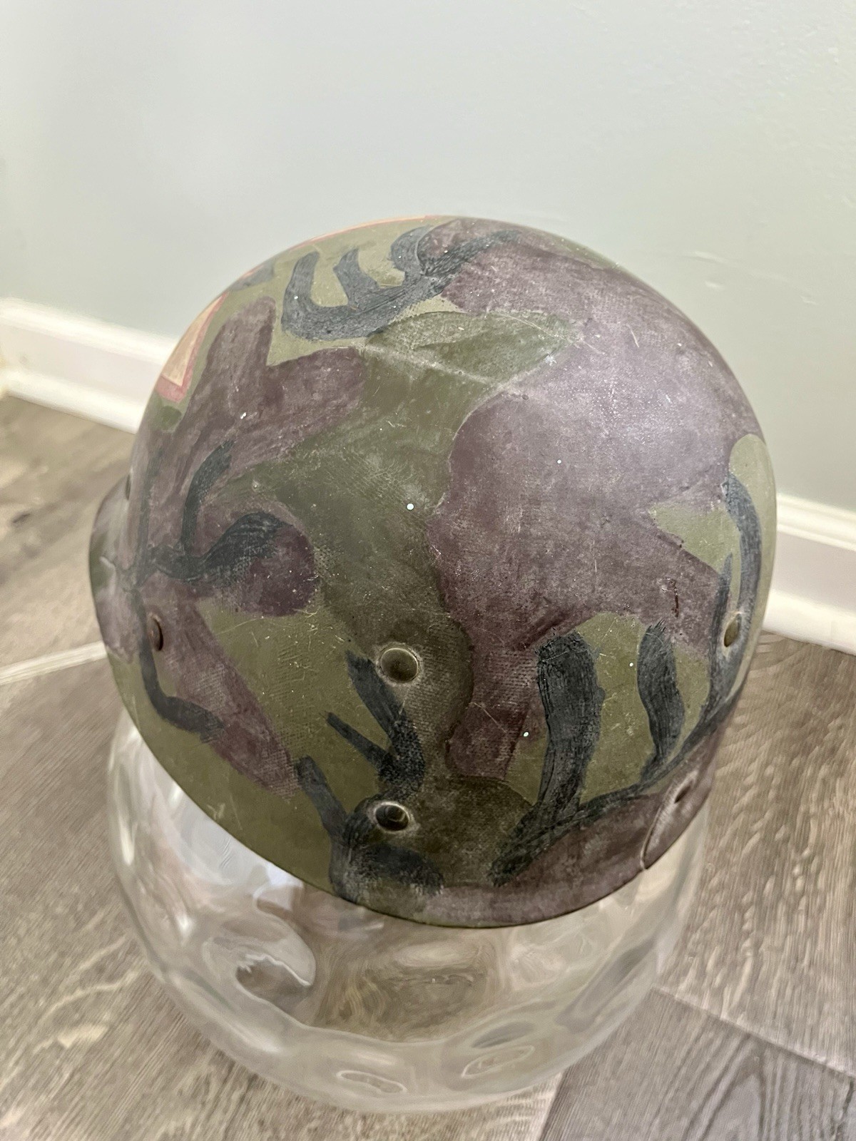 Vietnam Era ARVN Ranger M1 Helmet Complete WW2 w/Liner Dated 1968 Rare