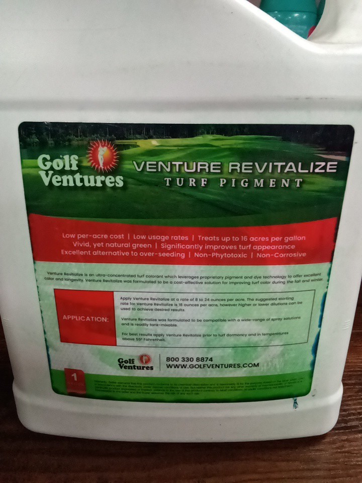 Golf Ventures Venture Revitalize Tuff Pigment 1 Gallon    030