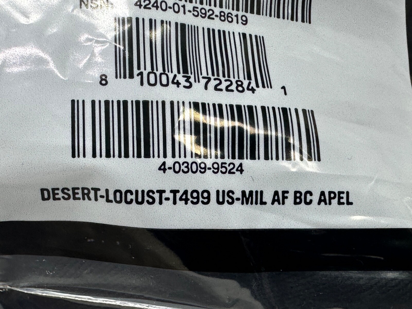 Revision Desert Locust USA Military Goggles Tan 499 APEL