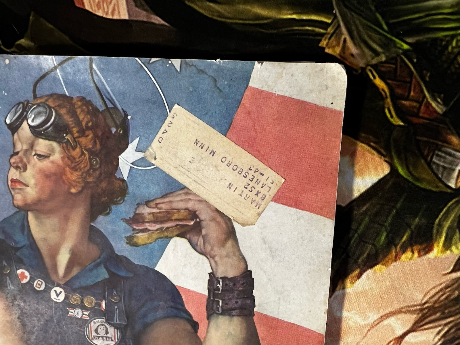 Norman Rockwell Rosie Rivitor Saturday Evening Post May 29, 1943-Free Shipping