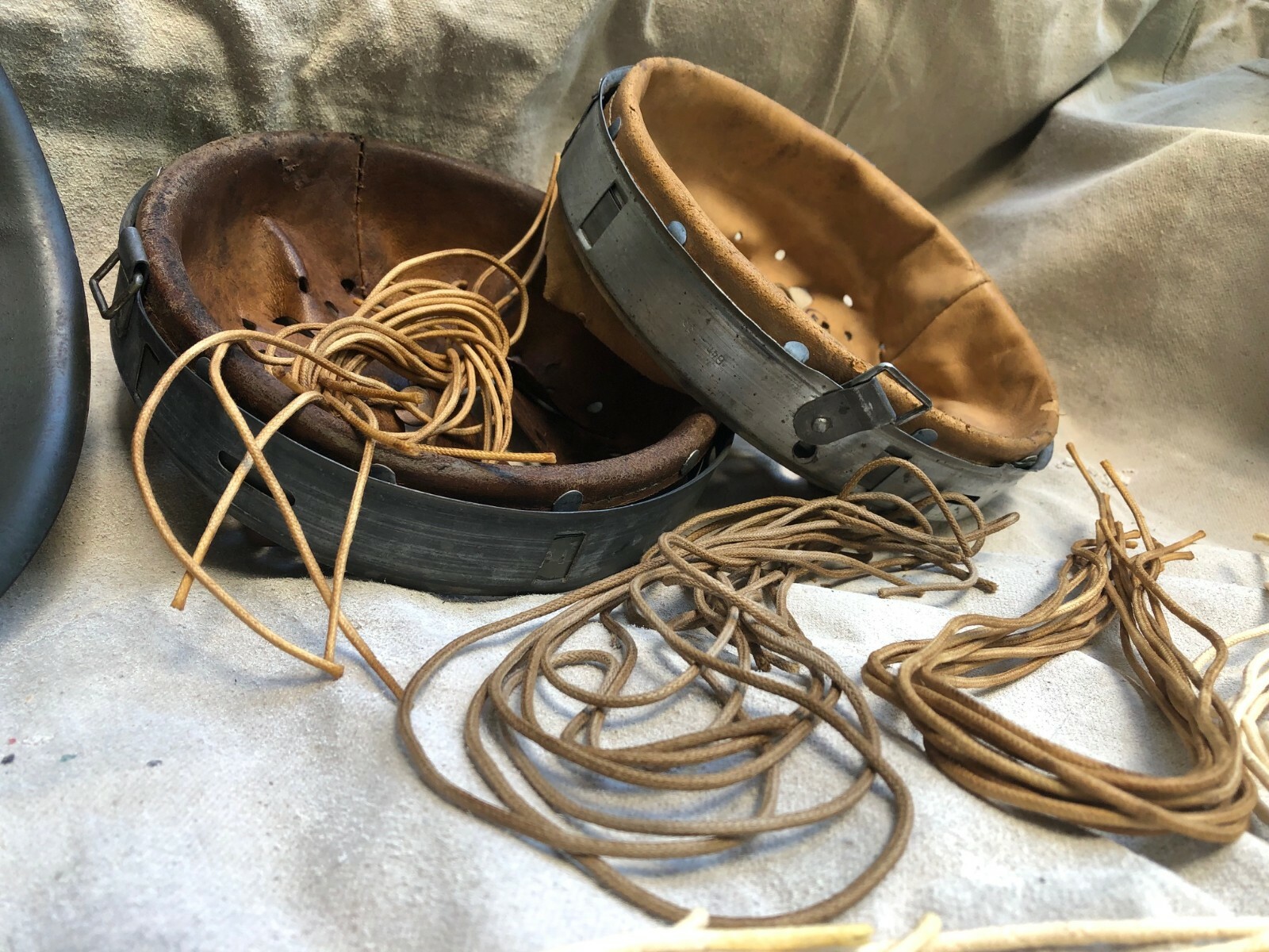 WW2 German Helmet liner drawstring BEST reproduction