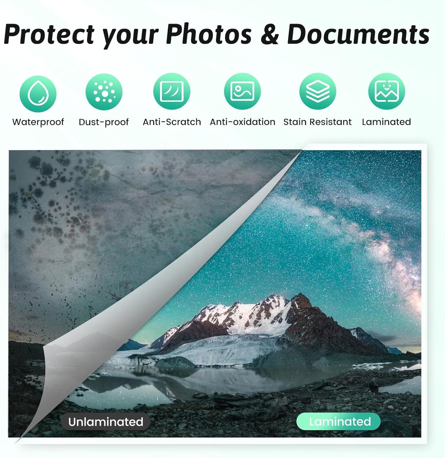 Laminator Machine 9 inch Quick Warm 4-in-1 with Trimmer + 20 Lamination Sheets