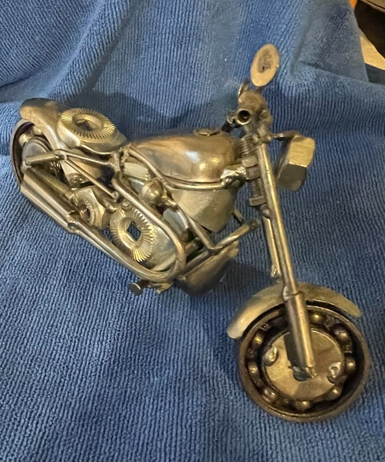 **REDUCED** 2011 Handmade Motorcycle from Scrap Metal and Fasteners