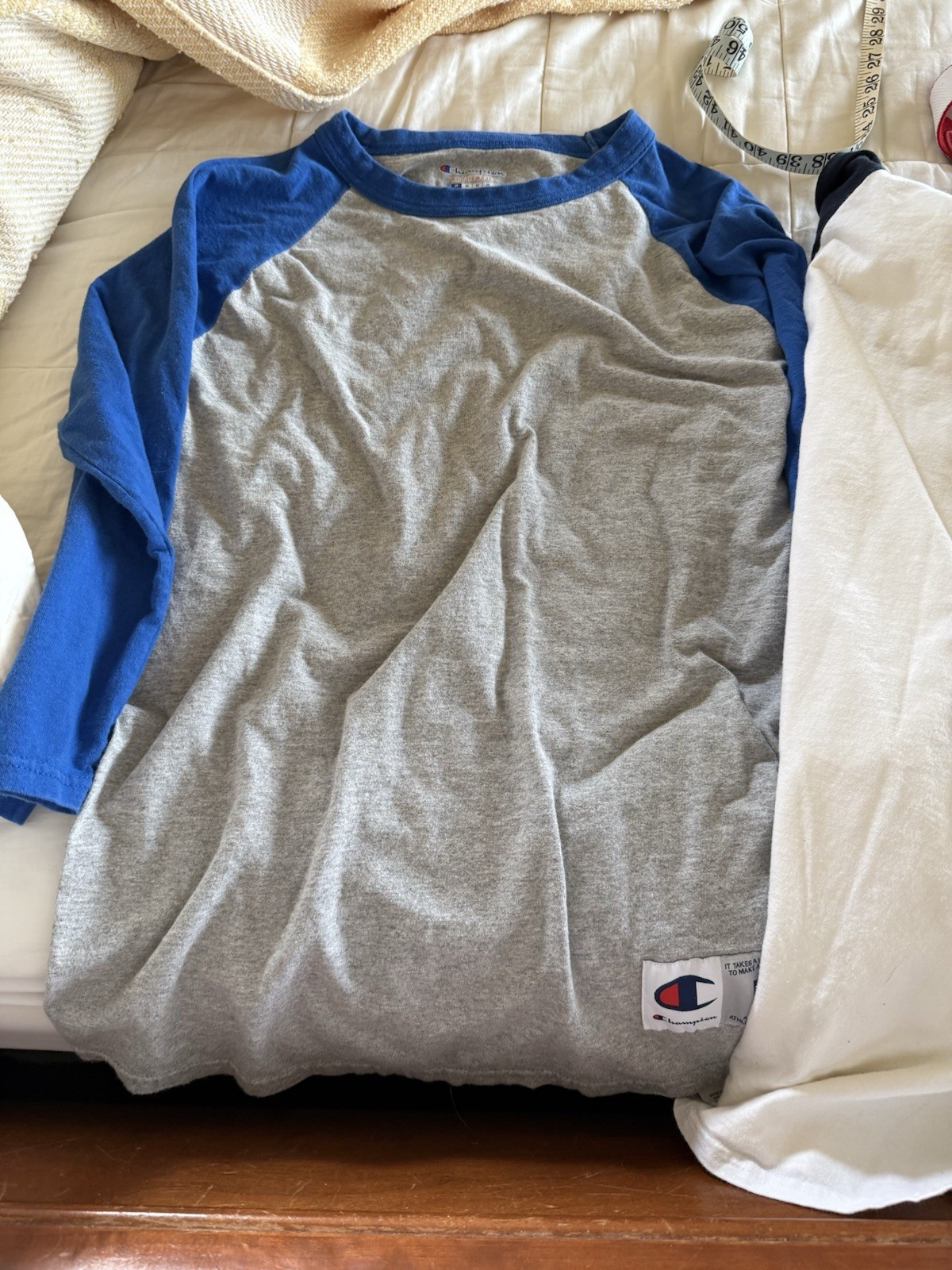 4 Baseball Shirts, 4 Pairs Socks And Belt- Men's Medium