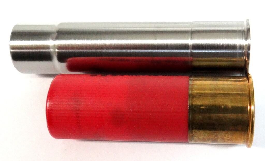 12GA to 45ACP RIFLED Shotgun Adapter - Chamber Reducer - Stainless - Free Ship!