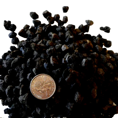 12 Liters Black 3/8" Lava Rock for Bonsai Succulents Cactus soil mixes FAST SHIP