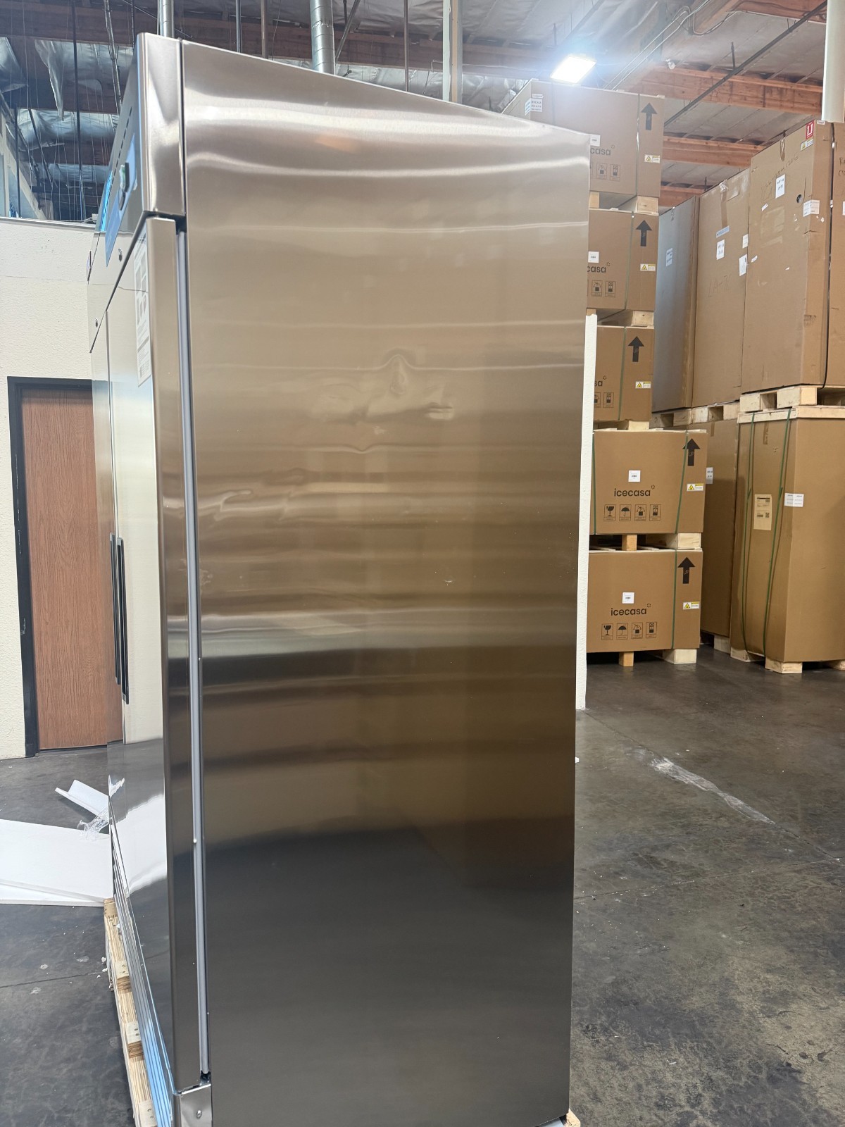 Westlake 54" Commercial Freezer Double Door Stainless Steel – Dent