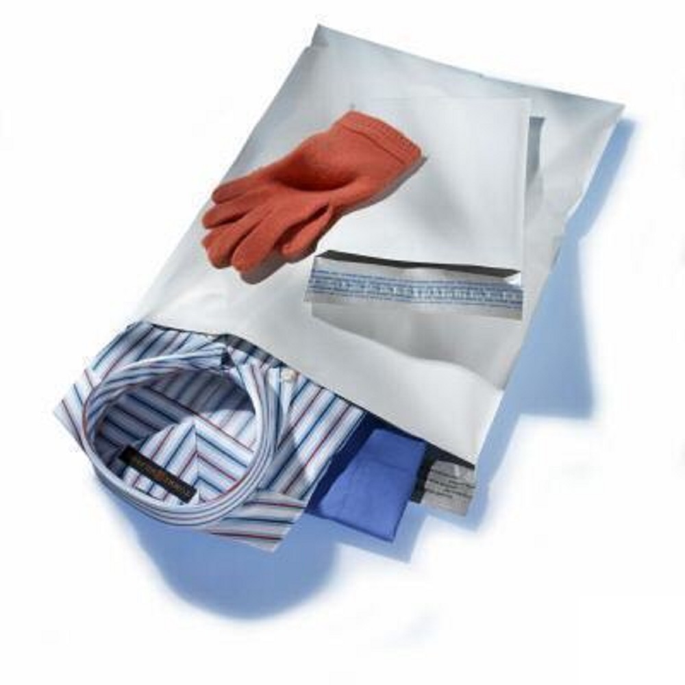 Yens® 500 #M5 WHITE POLY MAILERS ENVELOPES Self Sealing BAGS 12 x 15.5 500M5