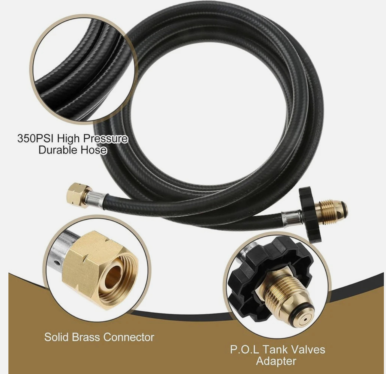 Propane Torch Hose Weed Burner Hose Weed Torch Hose 10FT