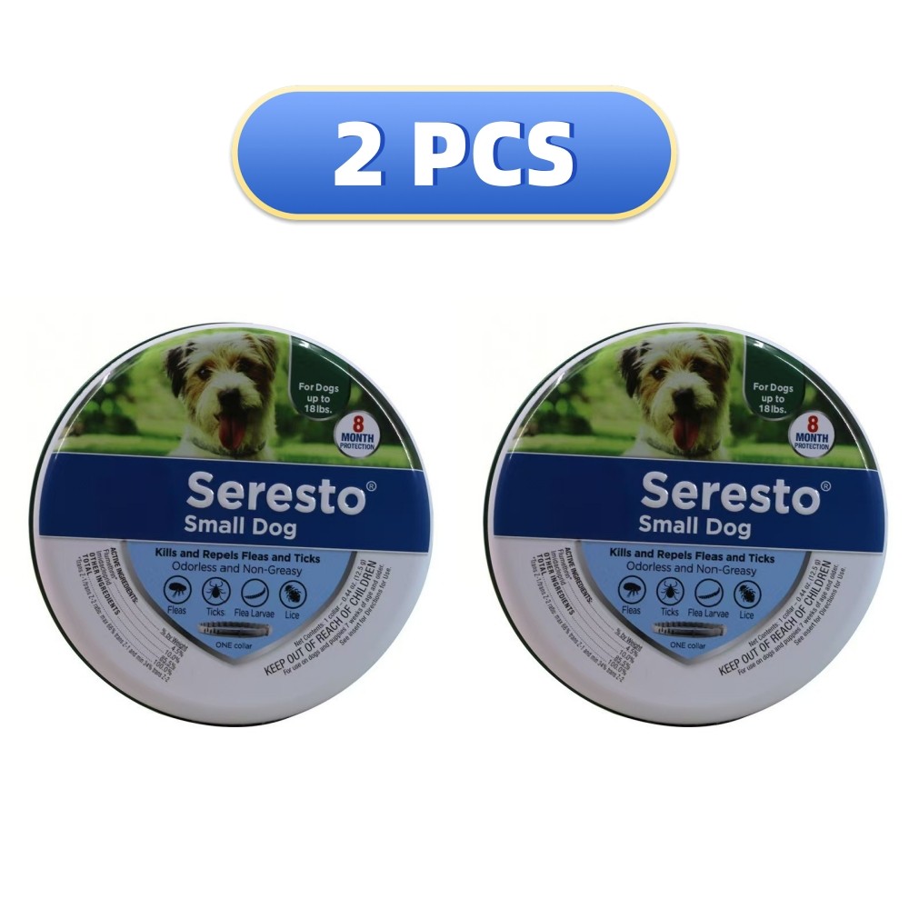 NEW（Sealed）2PCS 2026Seresto Collar for Large/Small Dog Cat 8 Months Protection