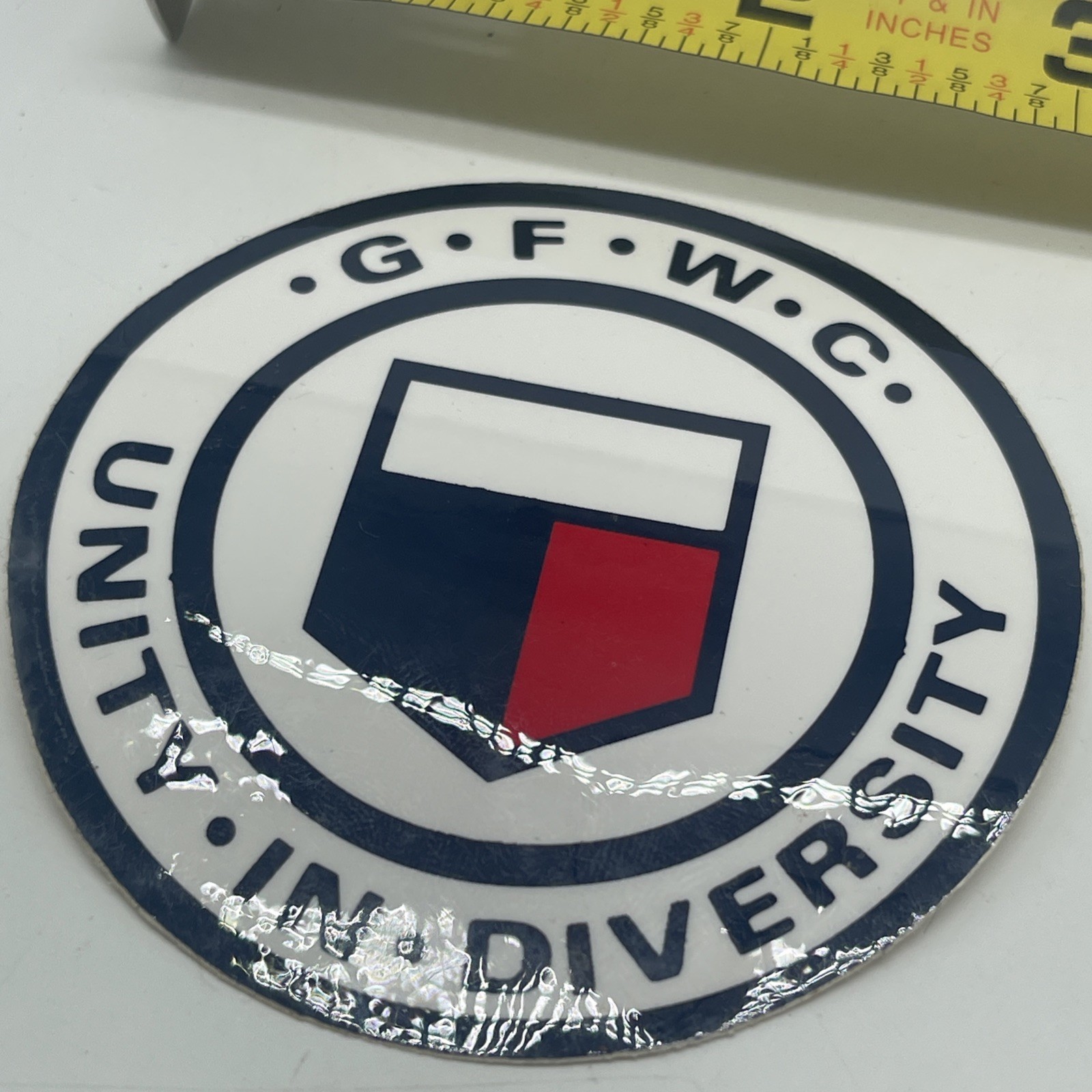 General Foundation Of Women Clubs GFWC Unity In Diversity Window Sticker Decal