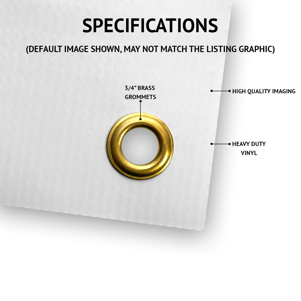 Veteran Owned & Operated Banner Concession Stand Food Truck Single Sided