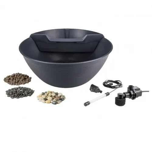 Aquascape AquaGarden Mini Pond Kit, Steel Grey, New