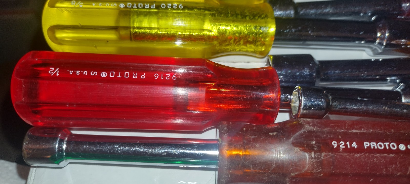 PROTO Professional 710S, 10in. Adjustable Wrench - USA - & 9 random Proto tools