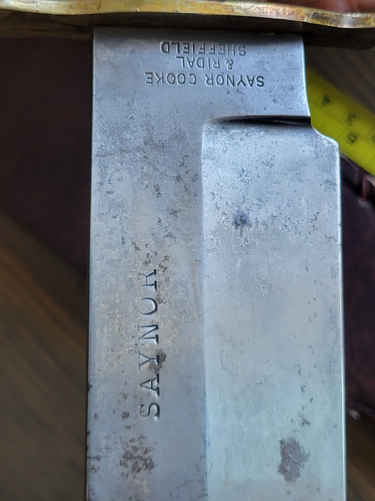 Post Civil War Eagle Head Bowie Knife with Custom Sheath