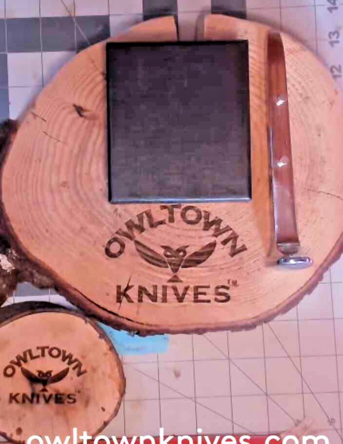 NEW Spring4th Sling Cutter Box cutter knife with button lock action. 440, G10