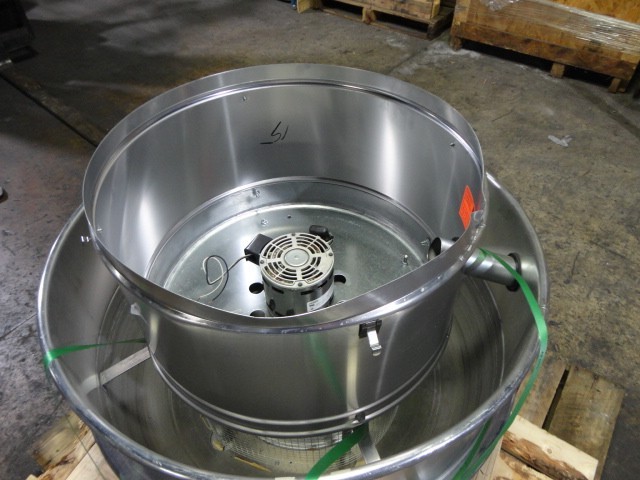 Direct Drive Upblast Exhaust Fan Loren Cook 165W10D