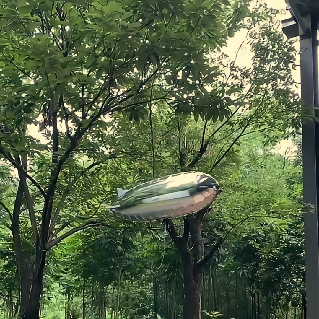 Zeppelin Airship Remote Control Airship Model Kirov Airship is Flyable w/Pattern