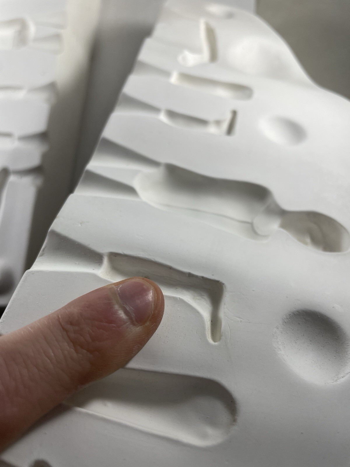 Vintage Air Capitol Miniature Small Jointed Doll A252 Dan Ceramic Casting Mold