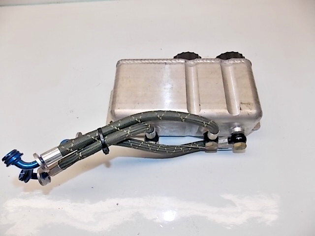 Billet Alum 3 Chamber Brake Fluid Reservoir BMRS L/W lines AP race 061725-15