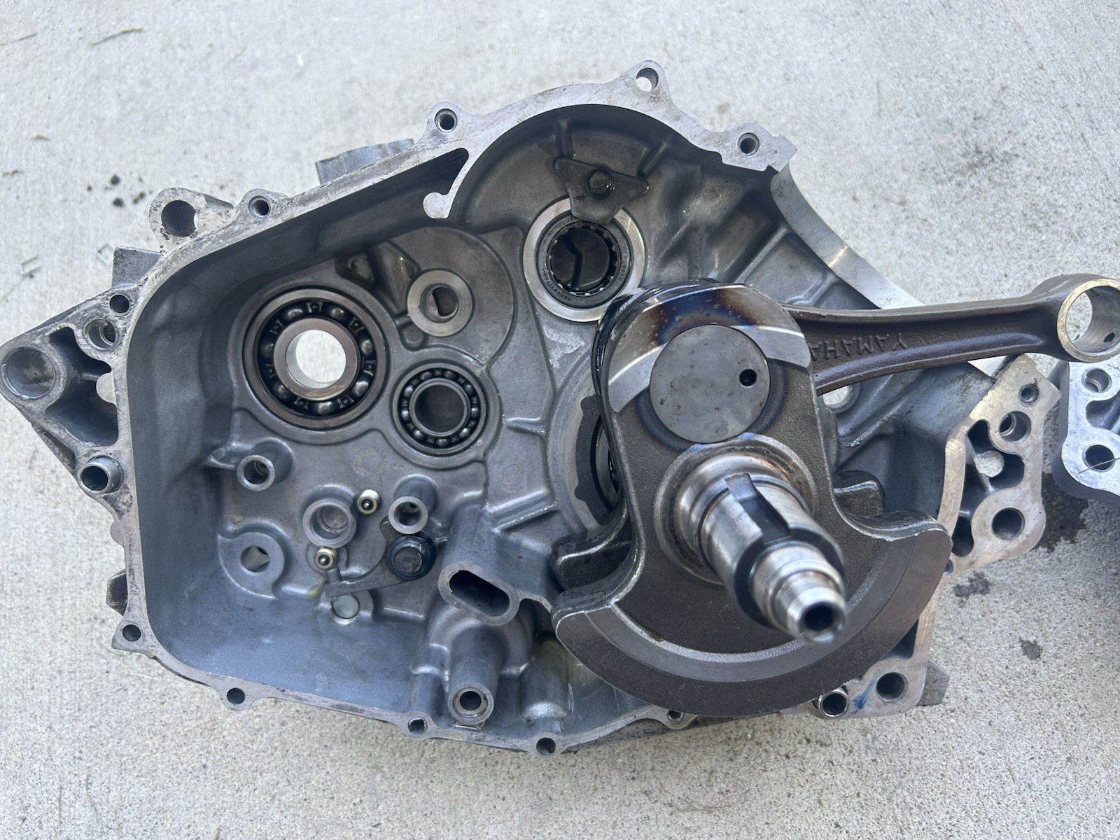 01-05 Yamaha Raptor 660 Engine Crank Case Crankcase #4375