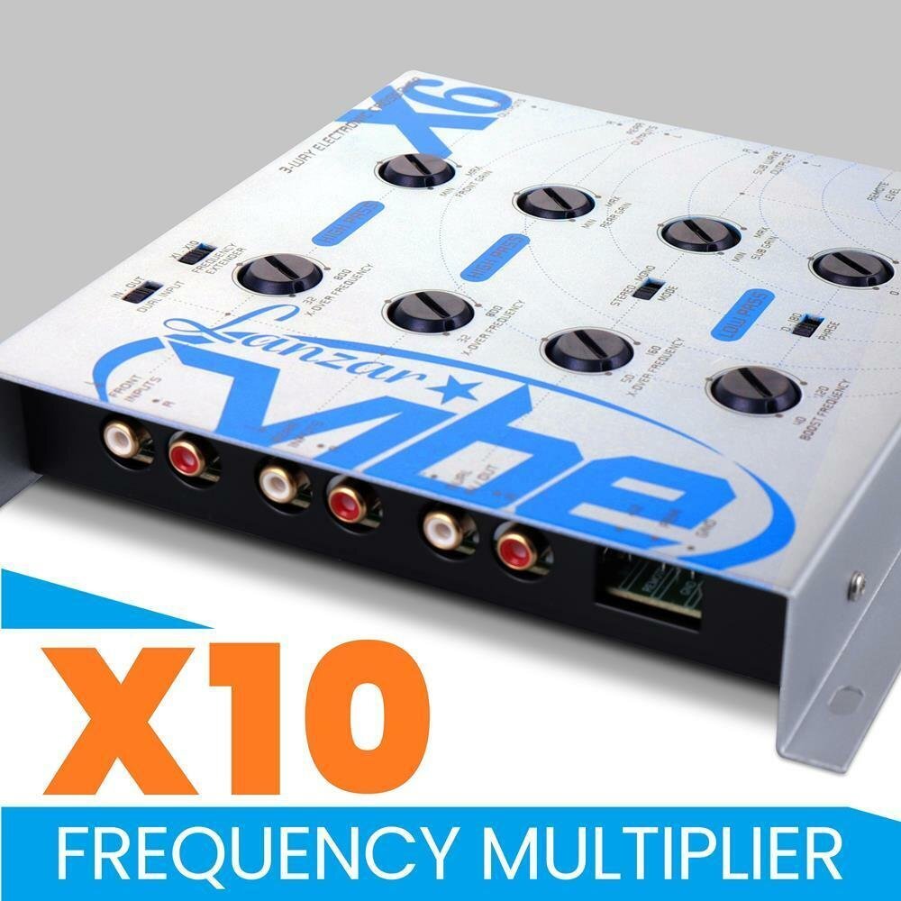 New VIBEX6 Vibe 3 Way Electronic Crossover Network w/Remote Subwoofer Control