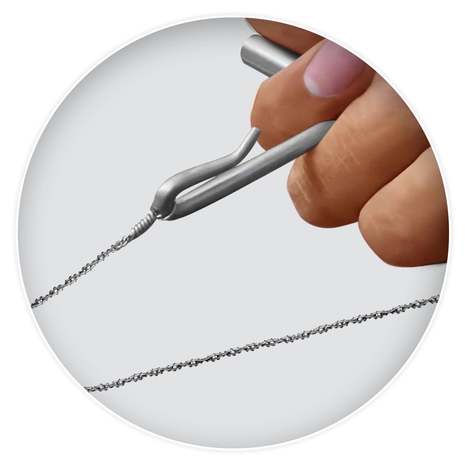 GIGLI Saw Set (2 Handles & 1 Wire) Surgical Neurology Orthopedic Instruments