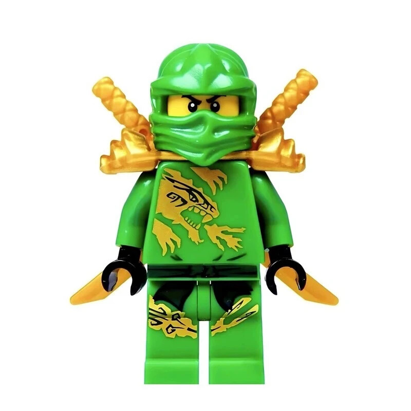 MOC Lego Minifig Figurine: Ninjago Lloyd (Dragon Suit) Fast Shipping
