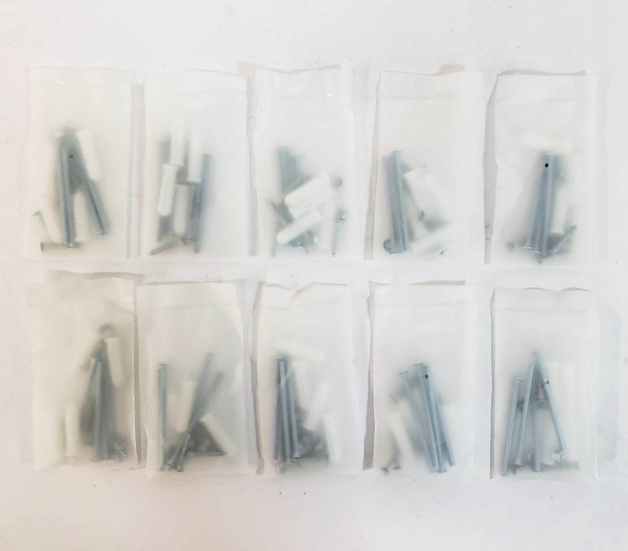 Lot of 10 Open Box UniFi U-PoE-af Injectors w/ Power Cords & Mounting Screws