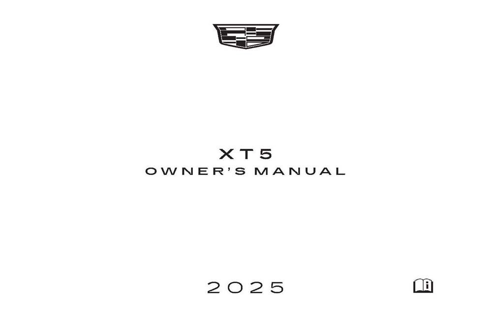 2025 Cadillac XT5 Owner's Manual