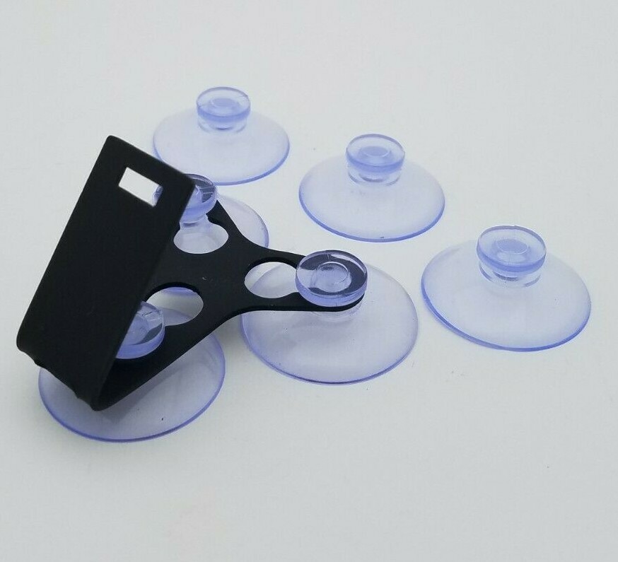 New Uniden R7 Radar Detector Mount Brkt w/6 Suction Cups (UND-R7-3C)