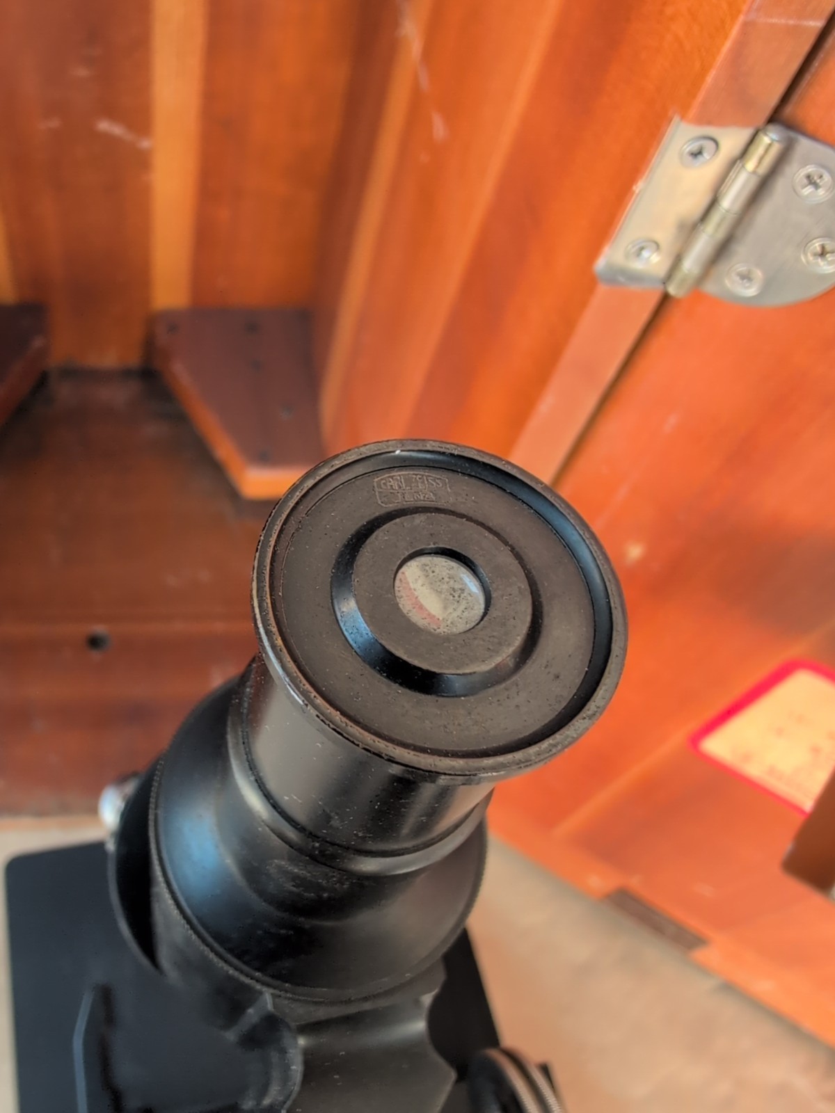 Vintage Spencer Microscope With Wooden Case No Key Buffalo USA