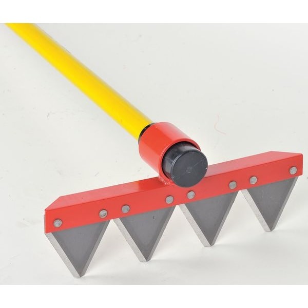 Nupla 6894244 Fire Rake, Ergonomic Handle, 60 In. L